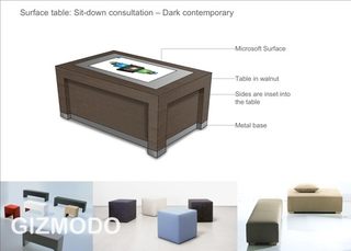 Illustration for article titled Leak: Inside the Microsoft Store With Wall-Sized Screens and the Answers Bar